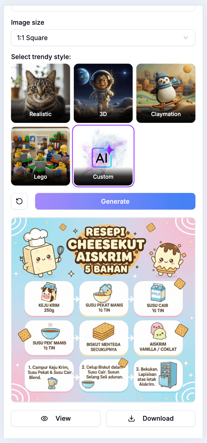 Rekalab Mobile Interface